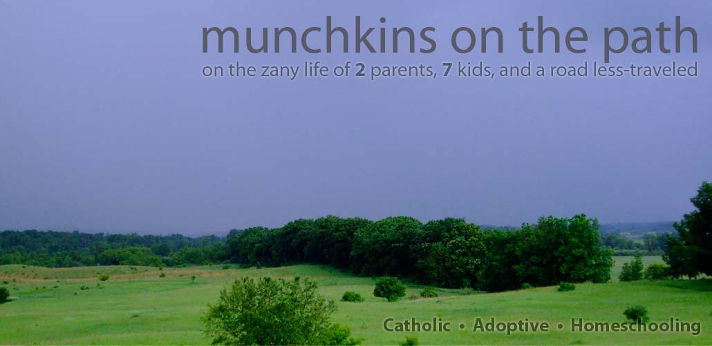 munchkins on the path