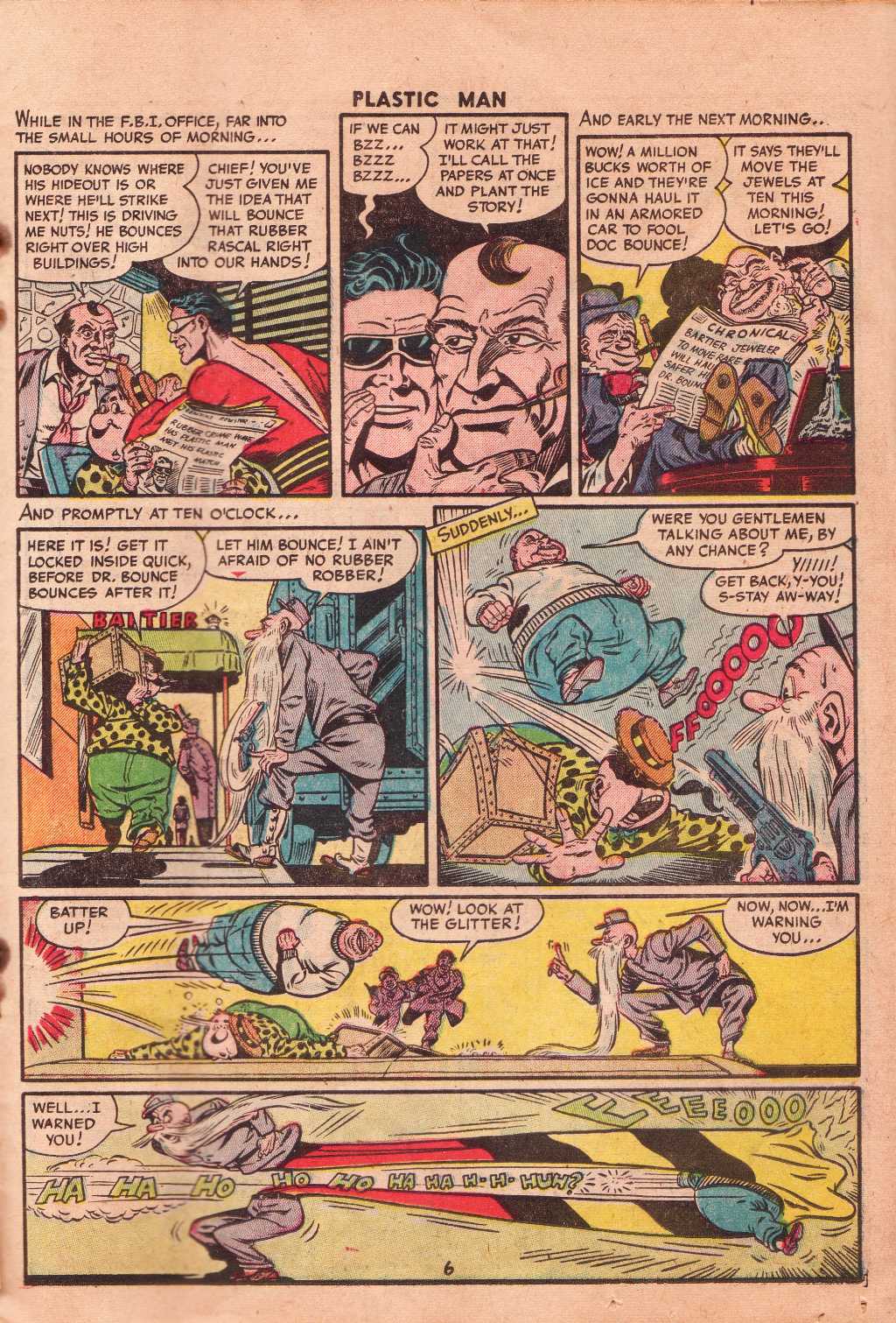 Read online Plastic Man (1943) comic -  Issue #41 - 24