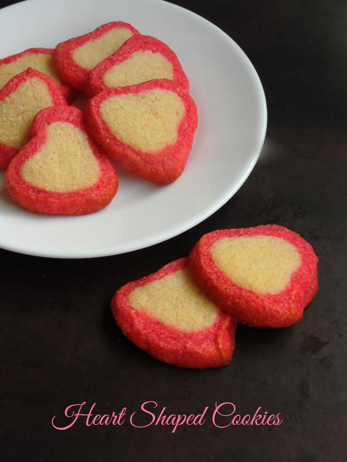 Heart Shaped Butter Cookies Cook N Click