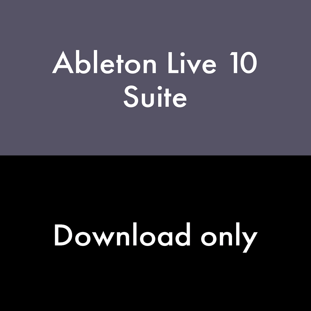 ableton live suite 10 mac