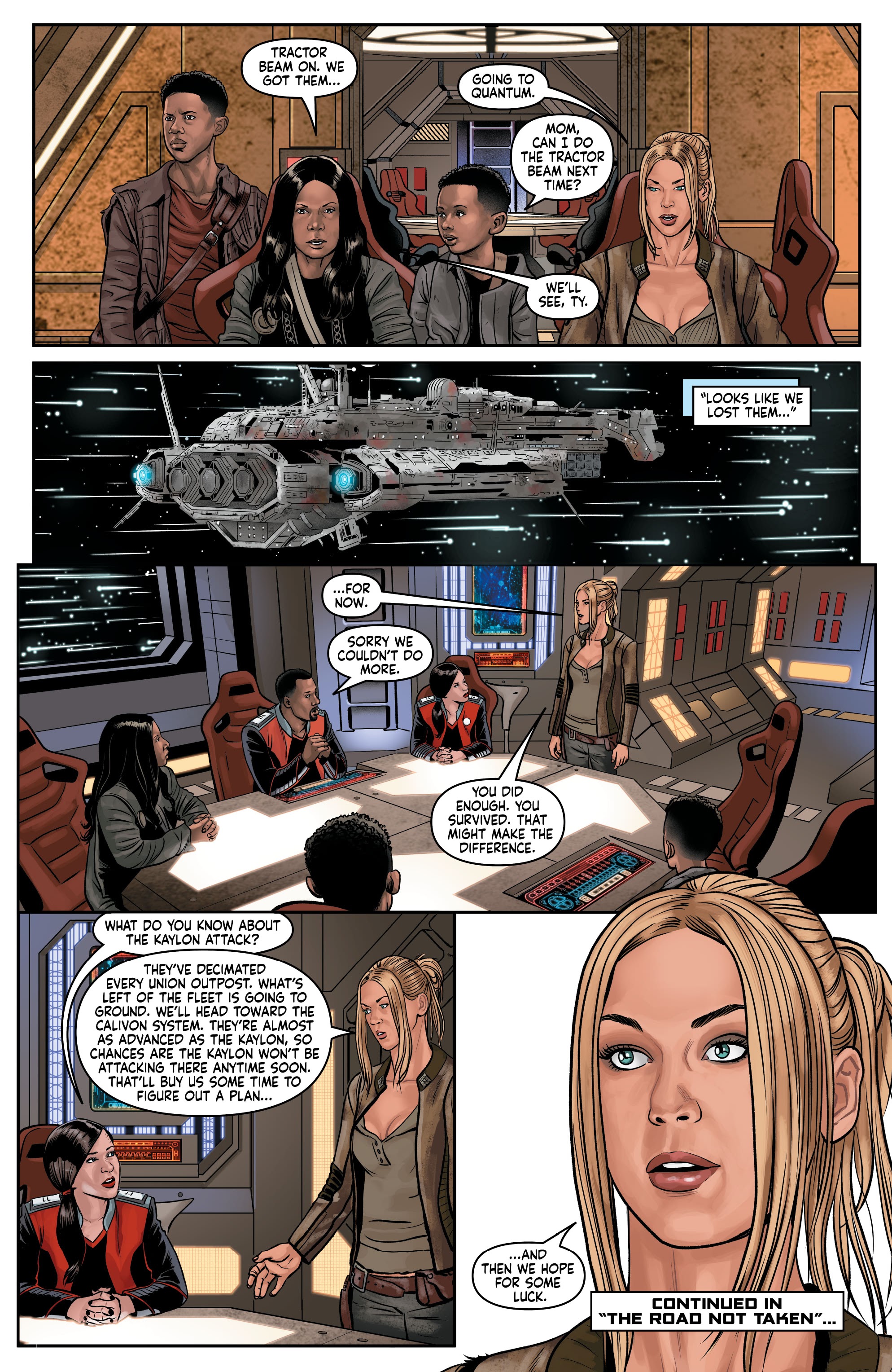 Read online The Orville: Digressions comic -  Issue #2 - 24