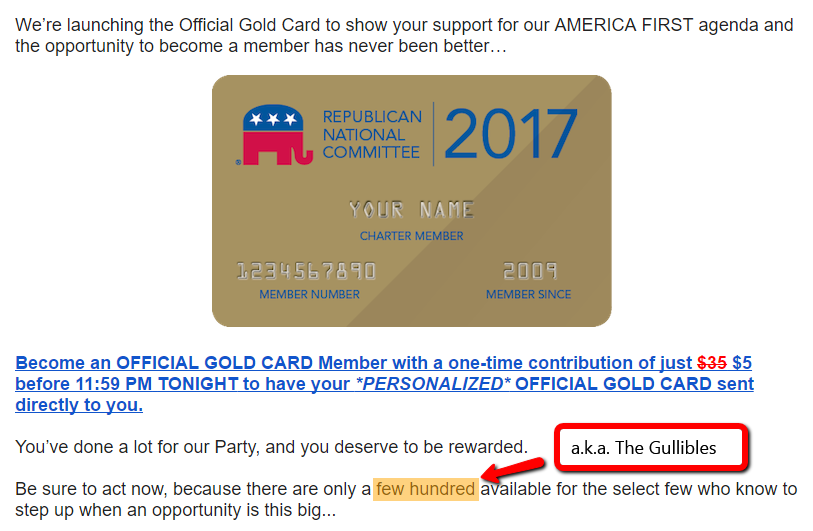 Retiring Guy S Digest Cost Of Rnc Official Gold Card Slashed 85