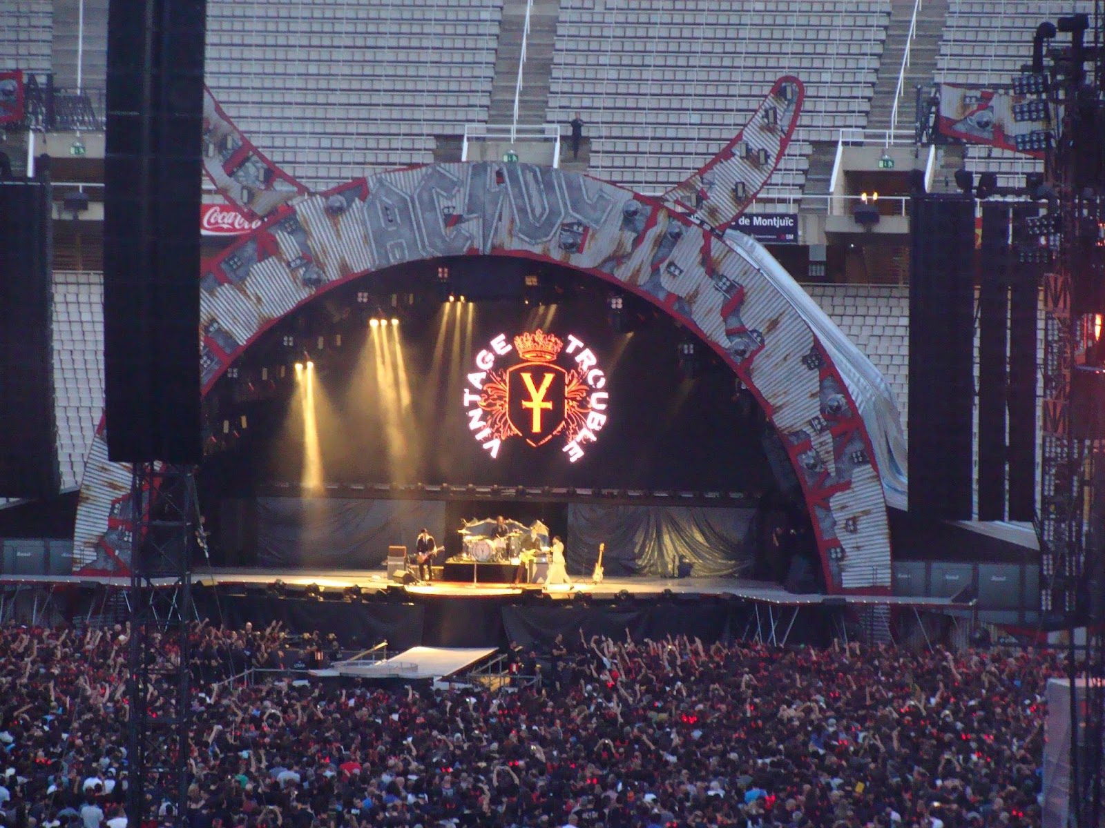 CONCIERTOS AC/DC Estadio Olímpico Barcelona 2015