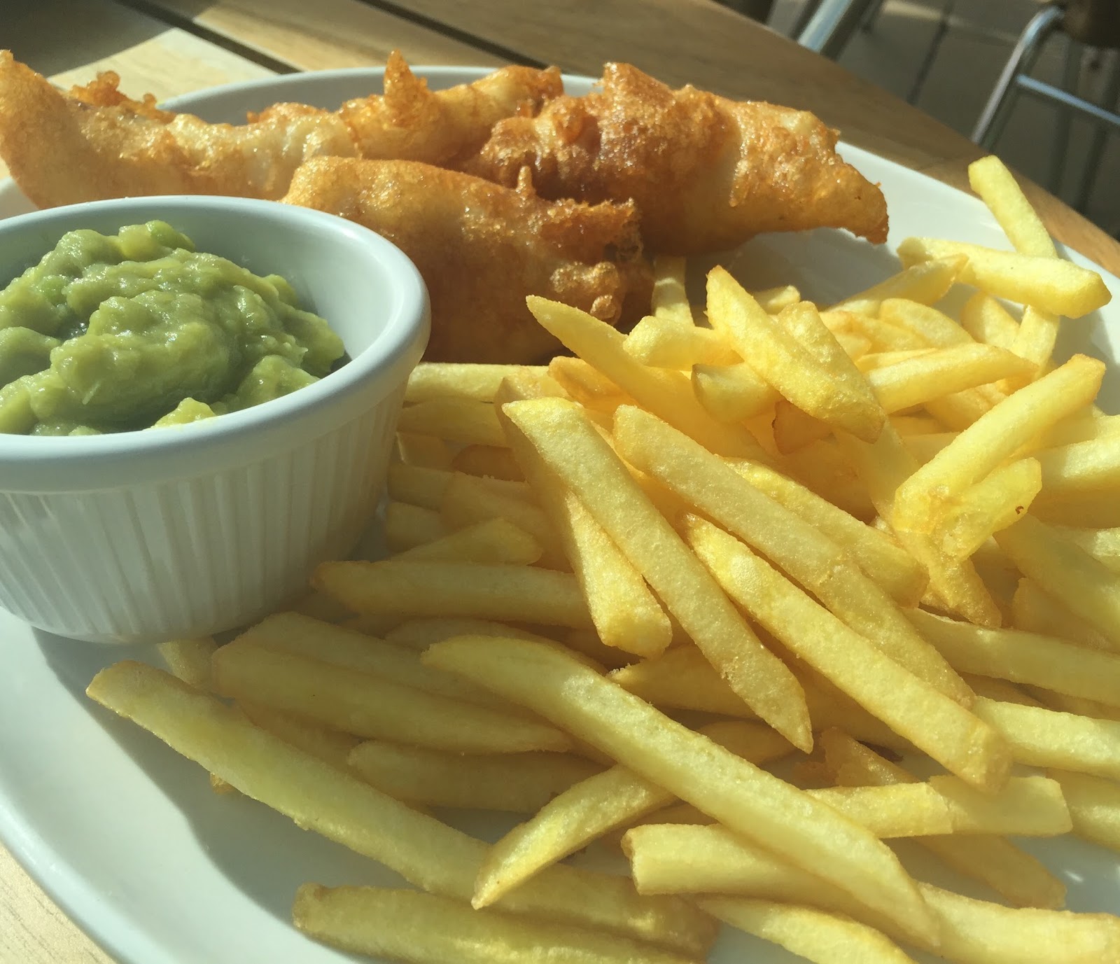 Fish & Chips Friday at Black Horse, Beamish - kids' fish and chips