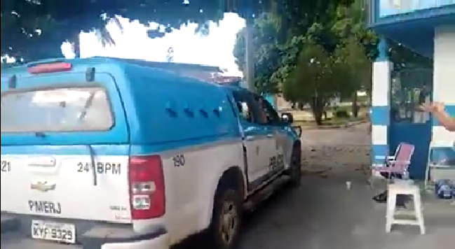 Resultado de imagem para viatura pm rj em Queimados 24 bpm