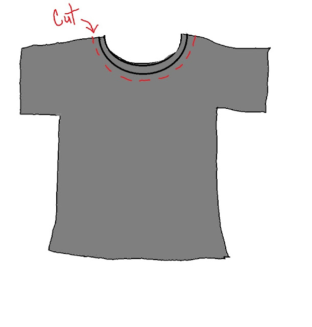 WobiSobi Triangle, Stripe Shirt. DIY