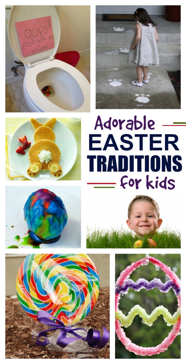 Simple & fun Easter traditions kids love.  I can't wait to start some of these with my family this year!