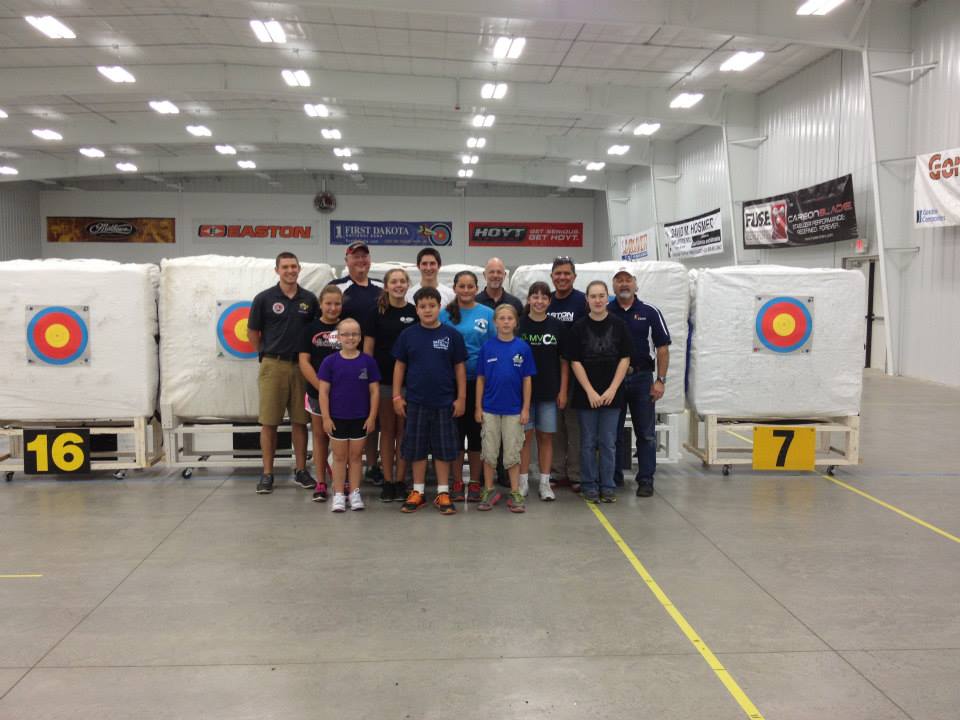 Mary's Crew in the Coop Archery Camp Done