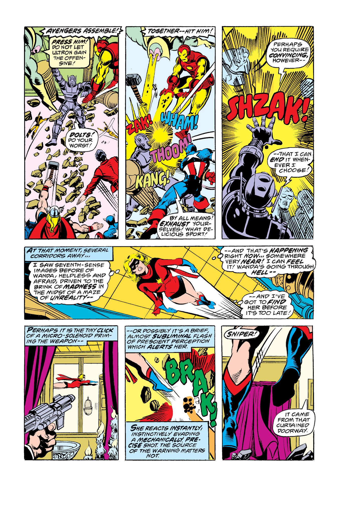 Read online The Avengers (1963) comic -  Issue # _TPB The Korvac Saga - 106