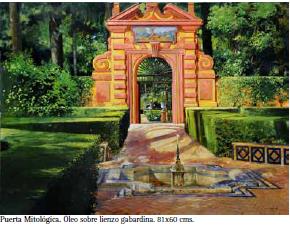 El Pino Viejo: LUIS RIZO, EL PINTOR DEL REAL ALCAZAR DE SEVILLA