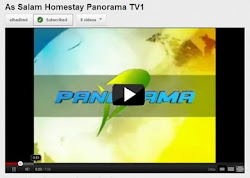 Homestay As Salam bersiaran di Rancangan Panorama RTM TV1