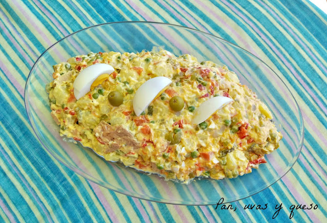 Ensaladilla rusa (Thermomix)