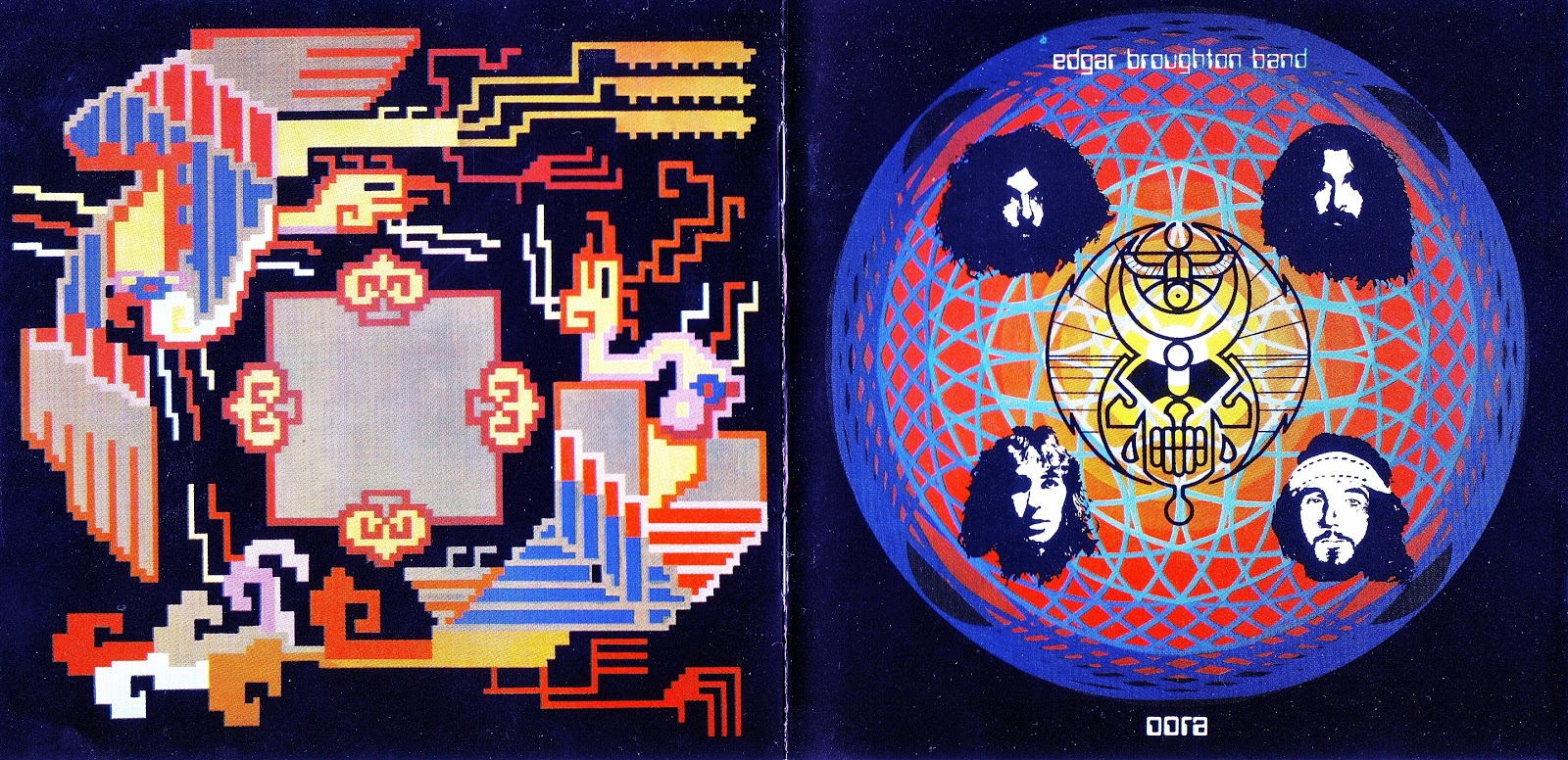 Pink Floyd Ilustrado 1973 Oora The Edgar Broughton Band