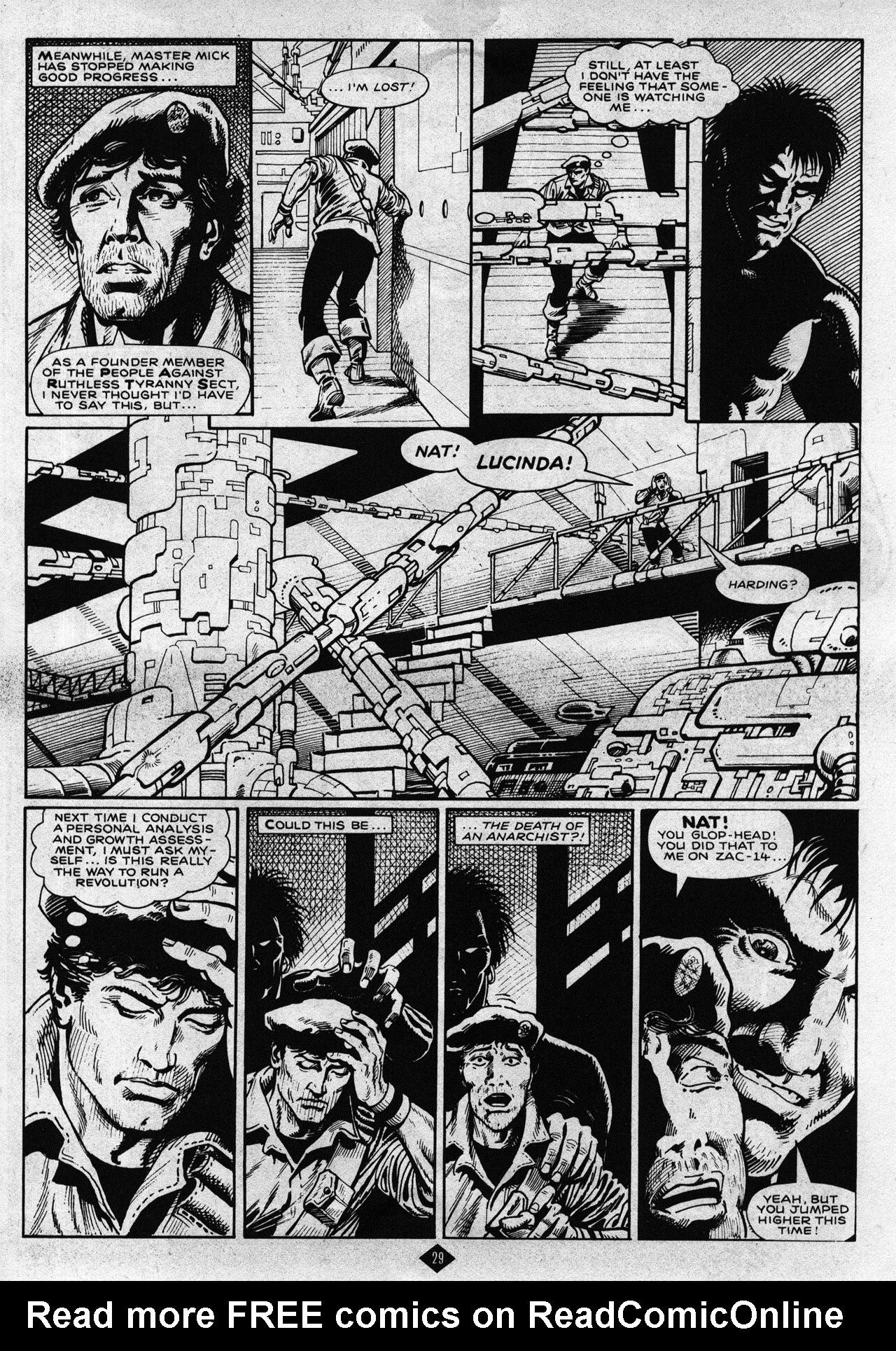Read online Captain Britain (1985) comic -  Issue #9 - 29