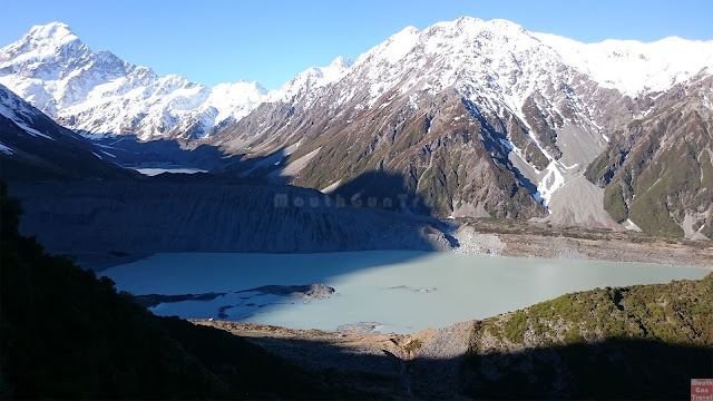 紐西蘭,庫克山,MtCook,冰河,登山,步道,Tasman Lake,Blue Lakes