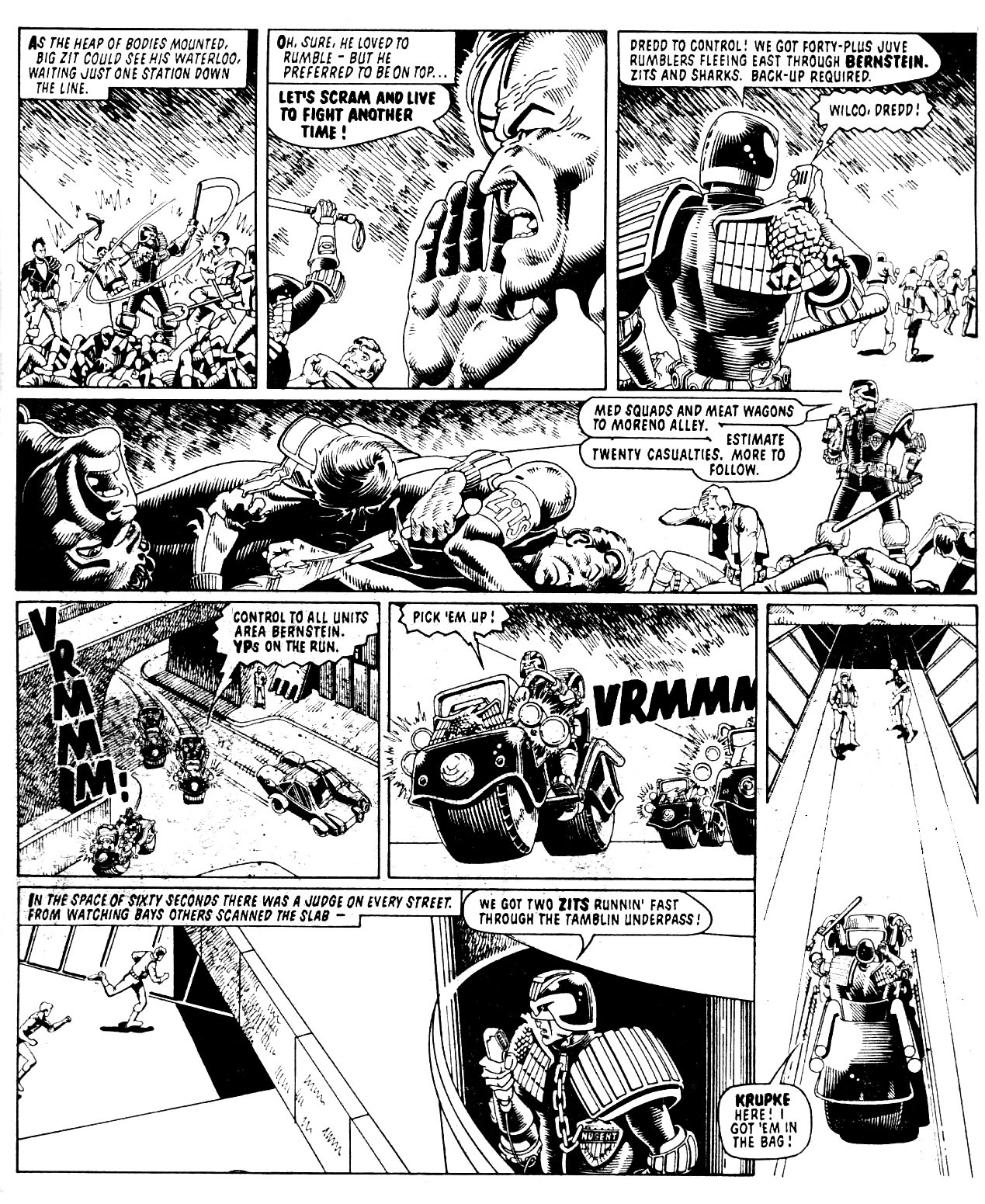 Read online Judge Dredd: The Complete Case Files comic -  Issue # TPB 9 (Part 1) - 183