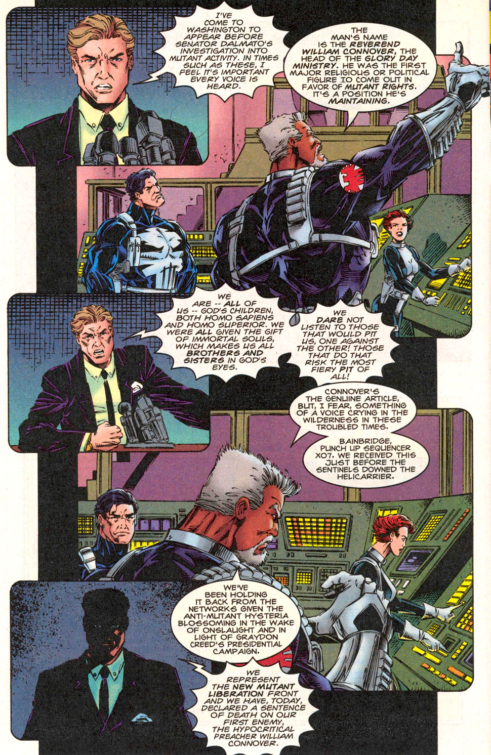 Read online Punisher (1995) comic -  Issue #12 - Total X-tinction - 8
