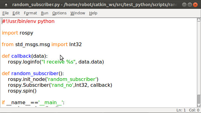 ROSTHAI สร้างหุ่นยนต์ด้วย ROS: สร้าง Packages ภาษา Python ให้กับ ...
