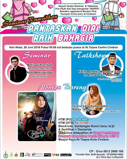 seminar pra nikah pantaskan diri raih bahagia di cirebon seminar pra nikah pantaskan diri raih bahagia di cirebon