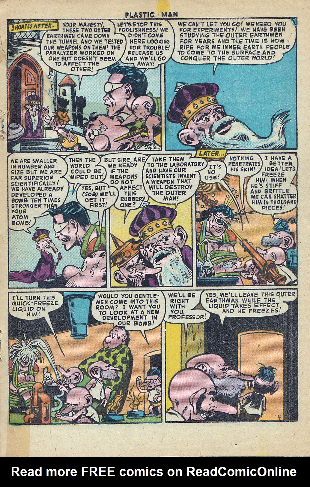 Read online Plastic Man (1943) comic -  Issue #55 - 21