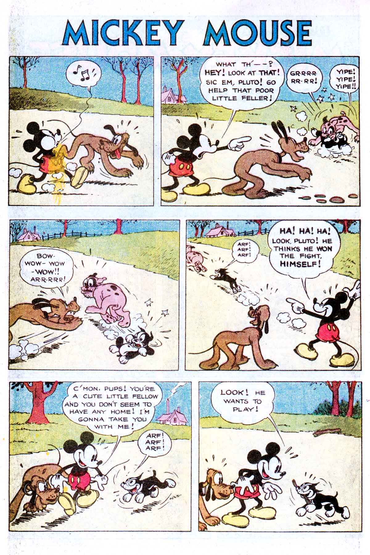 Read online Walt Disney's Mickey Mouse comic -  Issue #228 - 22