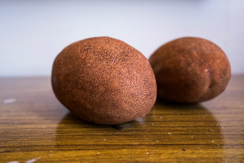 the indolent cook: buah binjai (white mango)