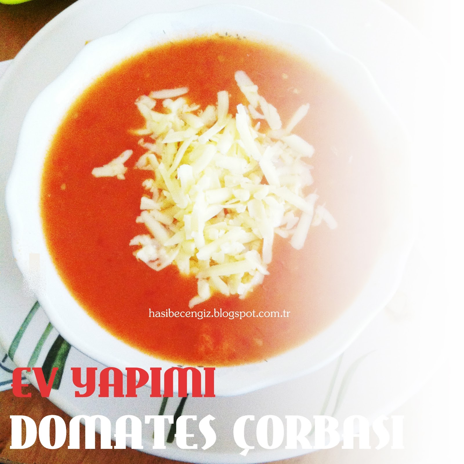 İtalyan Usulü Domates Çorbası İtalyan Usulü Domates Çorbası