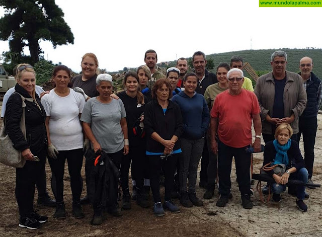 Isonorte recibe la visita del Alcalde y concejala de Servicios Sociales de Tazacorte para seguir el desarrollo del proyecto de compostaje