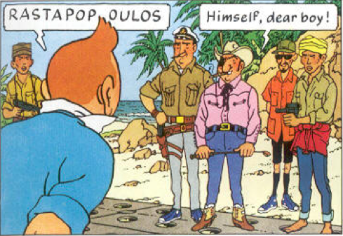 The Fashion Of Tintin Flight 714