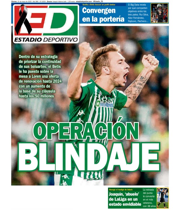 Betis, Estadio Deportivo: "Operación blindaje"