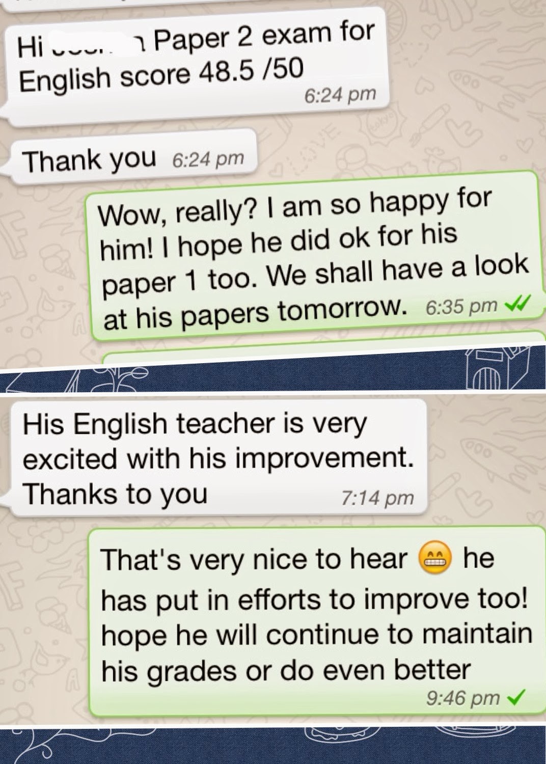 Writing class for secondary students picture