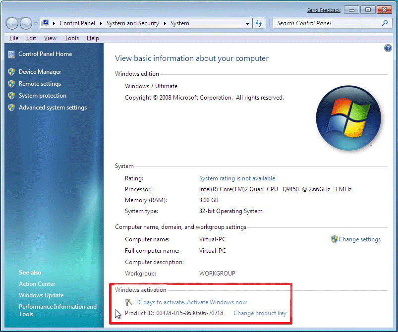 Windows 7 activator For Windows 32/64 bit (1MB) ~ ေမာင္ဝင္းဗိုလ္