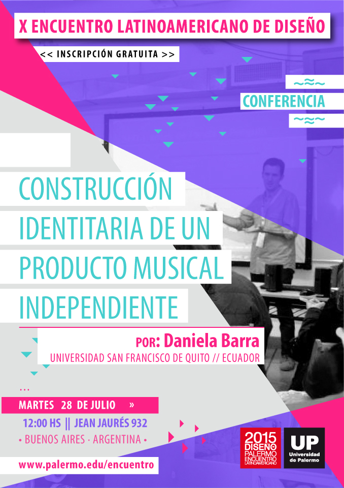 Daniela Barra, profesora de Diseño del COCOA será ponente en el X Encuentro Latinoamericano de Diseño en Buenos Aires, Argentina.