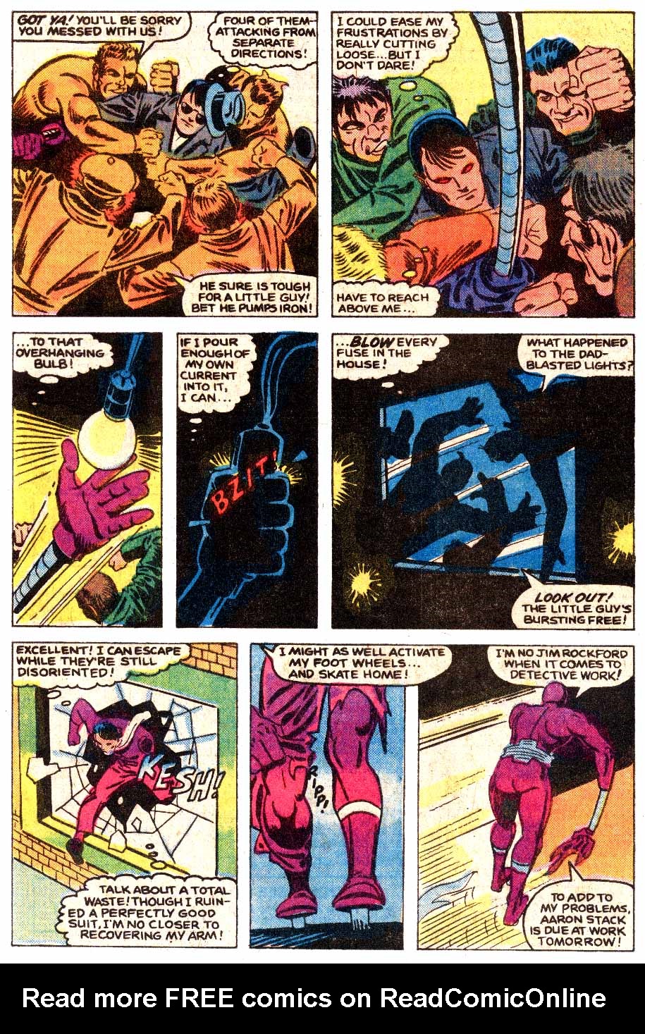 Read online Machine Man (1978) comic -  Issue #17 - 11