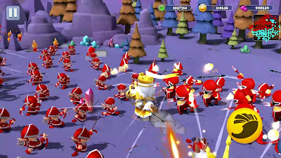 Mini Warriors Brawler Army Game Screenshot 1