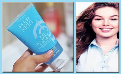 Pure Skin 2-in-1 Face Wash and Scrub.