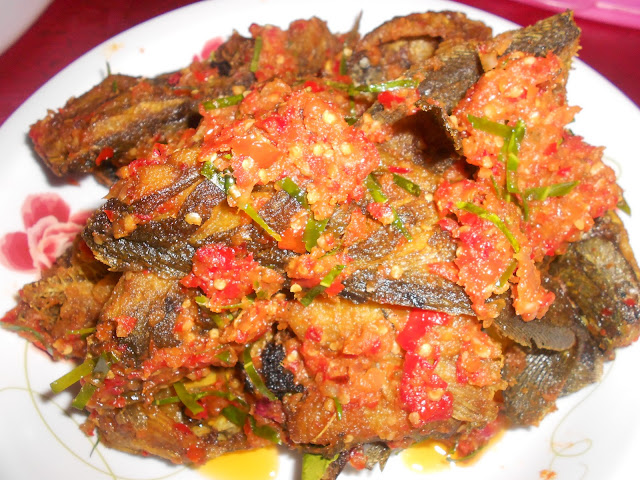 Resepi Ikan Keli Berlada Hijau