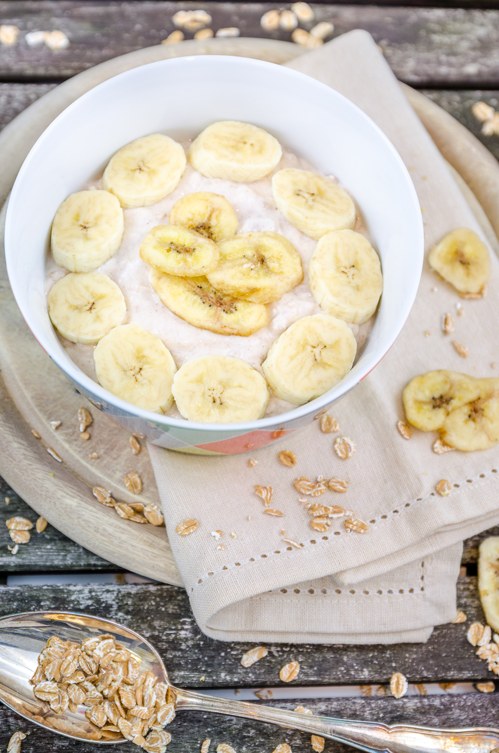 [Healthy Breakfast] Bananen-Zimt-Quark mit Dinkelflocken - Sarahs ...