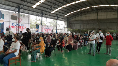Yayasan Upaya Indonesia Damai  dan Gajah Tunggal Group Gelar Vaksinasi