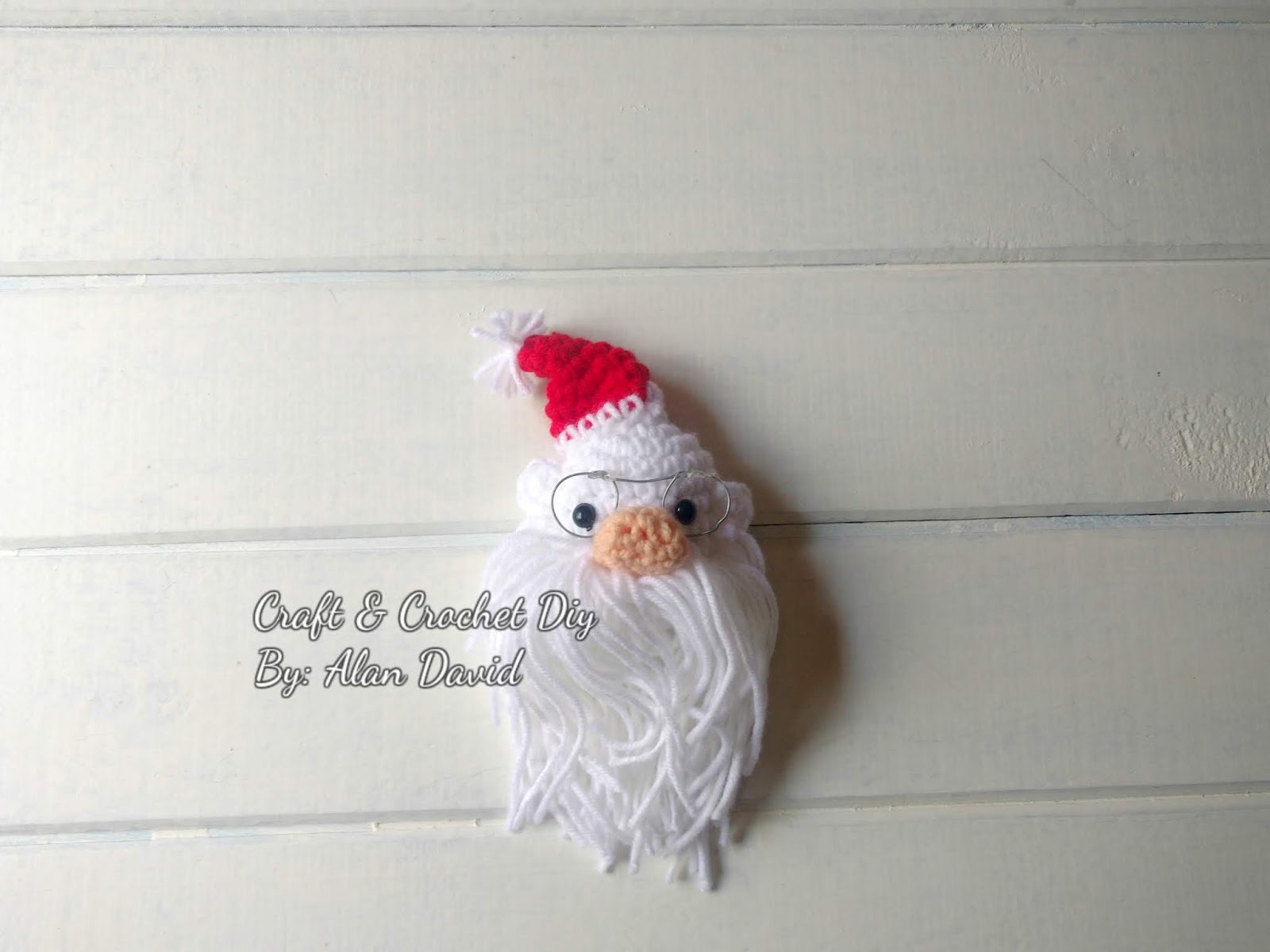 Alan Craft Crochet Diy Amigurumi Santa Claus O Papa Noel Tejido A Crochet
