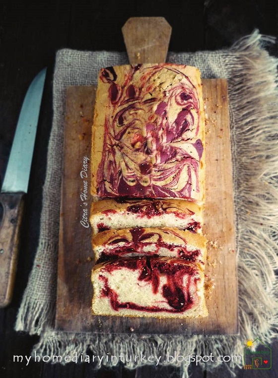 Red Velvet Marble Butter Cake. #redvelvet #marblecake #buttercake #cakerecipe