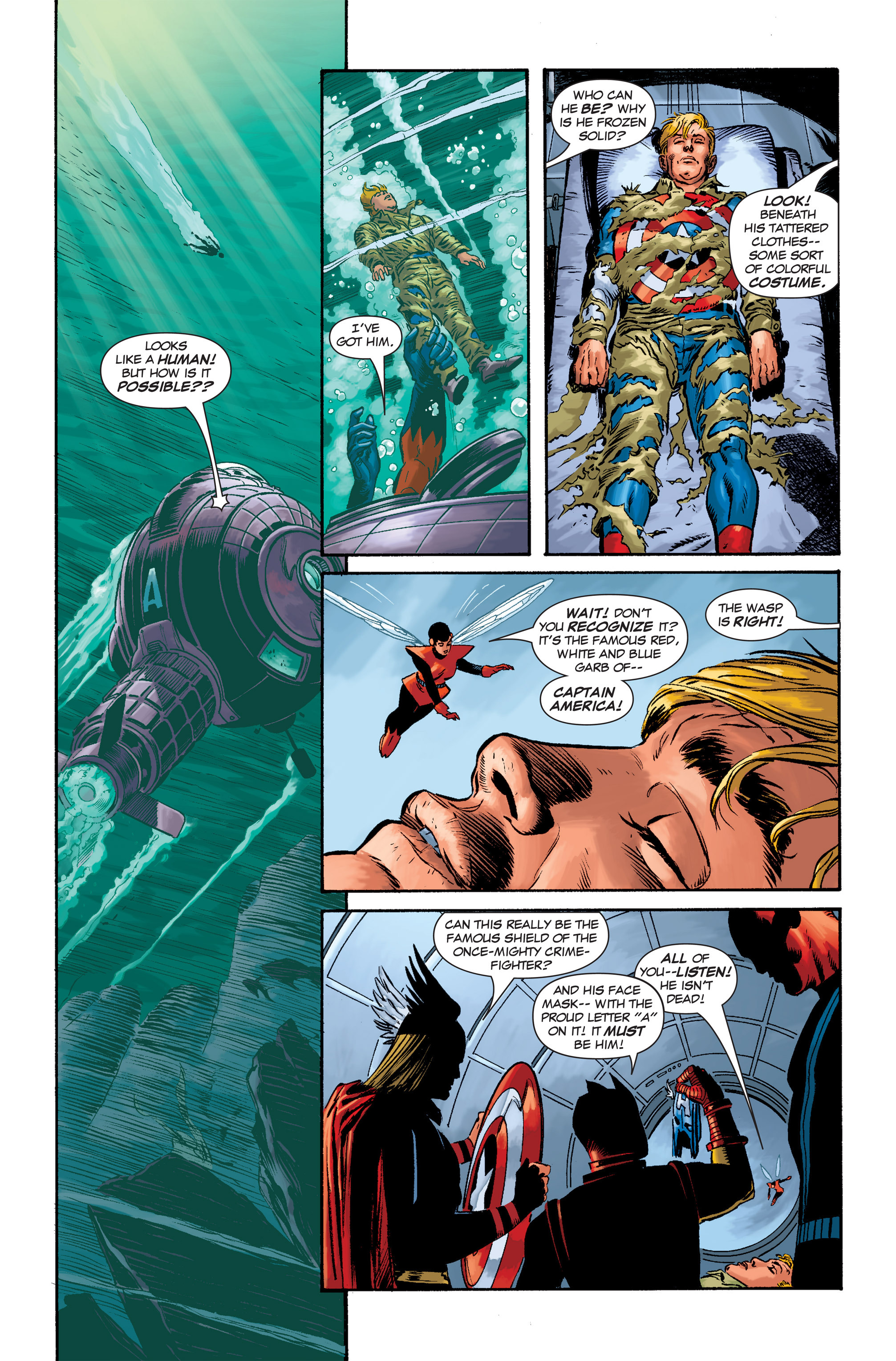 Read online Captain America (2002) comic -  Issue #20 - 22