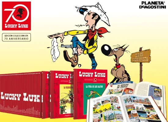 Colección Lucky Luke 70 Aniversario de Planeta DeAgostini