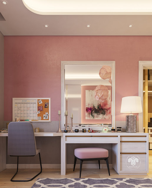 Quarto de casal rosa quartz, cinza e branco. Blog Achados de Decoração Quarto de casal rosa quartz, cinza e branco. Blog Achados de Decoração