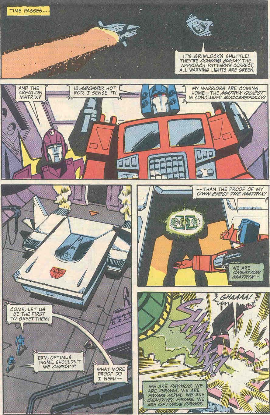 The Transformers (1984) issue 65 - Page 20