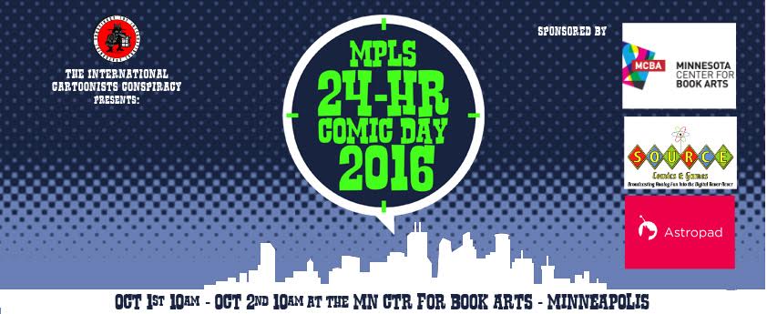 Mpls. 24-Hour Comic Day