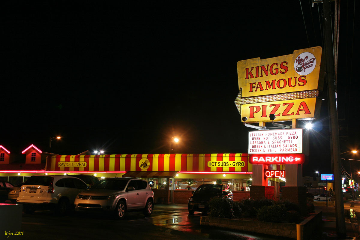 The Outskirts of Suburbia King's Famous Pizza
