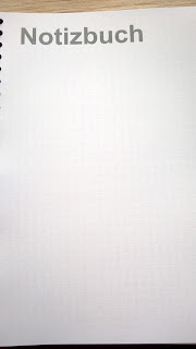 Notizbuch Deckblatt