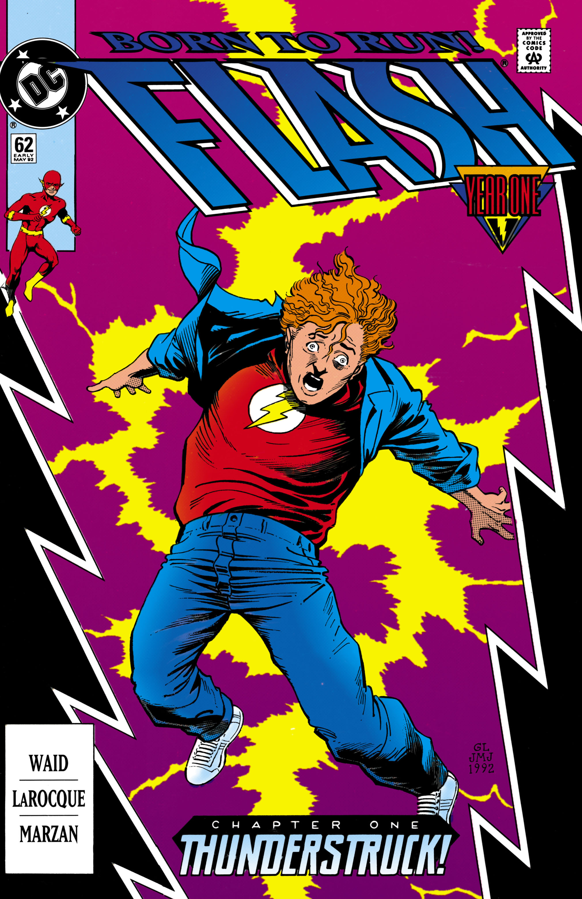 Read online The Flash (1987) comic -  Issue #62 - 1