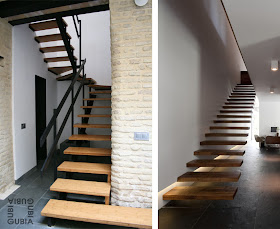 Escaleras de madera - Grupo Gubia